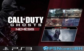 DLC COD Ghosts Nemesis PSN PS3
